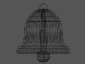 golden bell 3D Model