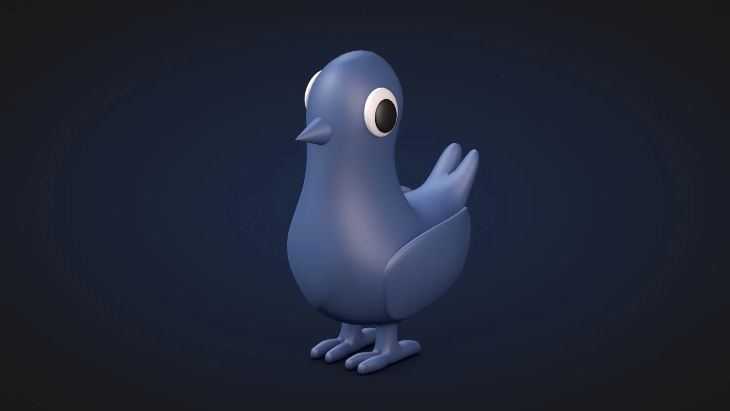 bird - toy 3D Model .c4d .max .obj .3ds .fbx .stl .blend 