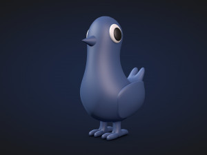 bird - toy 3D 모델