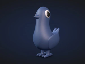 bird - toy 3D Model