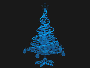 christmas tree Modelo 3D