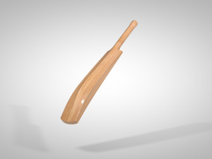 cricket bat 3D Model