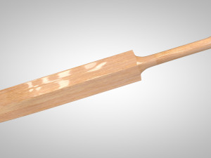cricket bat 3D Model