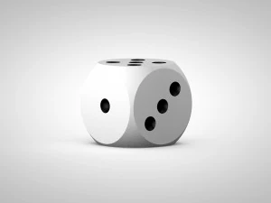 dice - two variants 3D Model