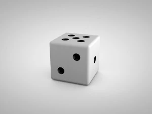 dice - two variants 3D Model
