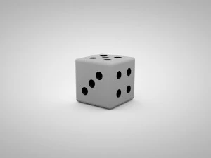 dice - two variants 3D Model