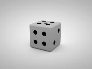 dice - two variants 3D Model
