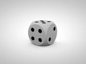 dice - two variants 3D Model