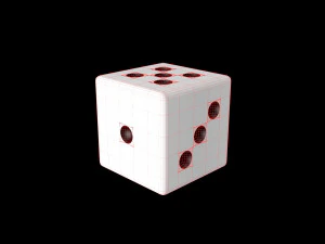 dice - two variants 3D Model