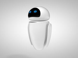 eve robot - wall e 3D मॉडल