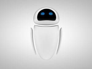 eve robot - wall e 3D मॉडल