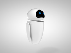 eve robot - wall e 3D मॉडल