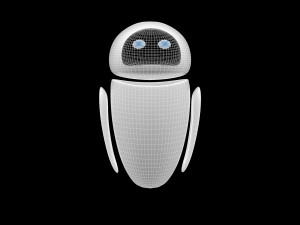 eve robot - wall e 3D मॉडल