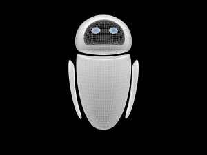eve robot - wall e 3D Model