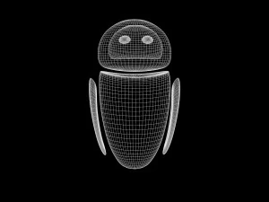 eve robot - wall e 3D Model