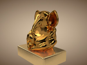 ganesh idol 3D मॉडल