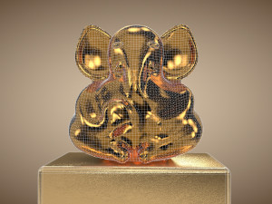 ganesh idol 3D मॉडल