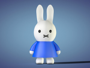 miffy - bunny rabbit 3D 模型