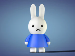 miffy - coniglietto Modello 3D
