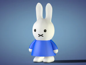miffy - bunny rabbit 3D Model
