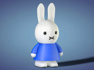 miffy - bunny rabbit 3D Model