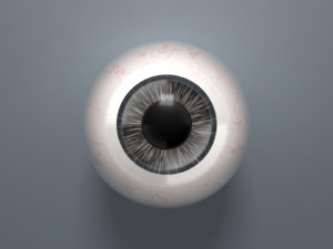 eyeball - black 3D Model