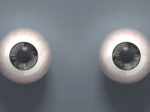 eyeball - black 3D Model