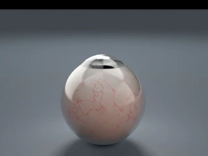 eyeball - black 3D Model