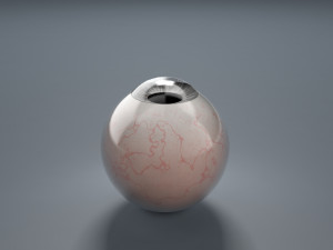 eyeball - black Modelo 3D