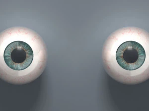 eyeball - blue 3D Model