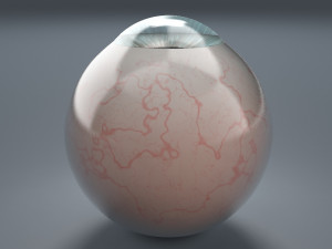 eyeball - blue 3D Model