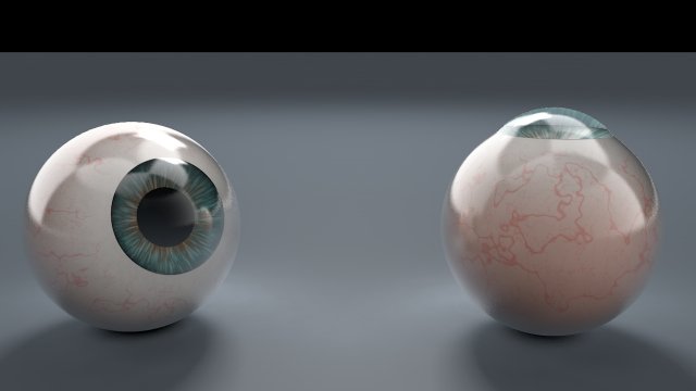 Eyeball - Blue 3D Модель In Анатомия 3DExport
