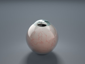 eyeball - blue 3D Model