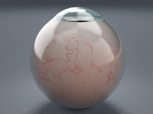eyeball - blue 3D Model