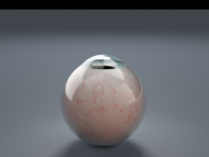eyeball - blue 3D Model