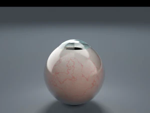 eyeball - blue 3D Model