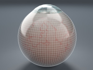 eyeball - blue 3D Model
