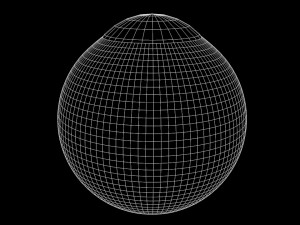 eyeball - blue 3D Model