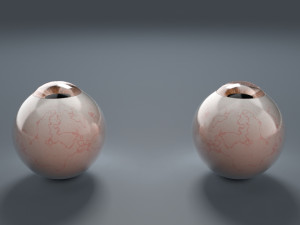 eyeball - brown 3D Модель