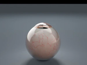 eyeball - brown 3D Model