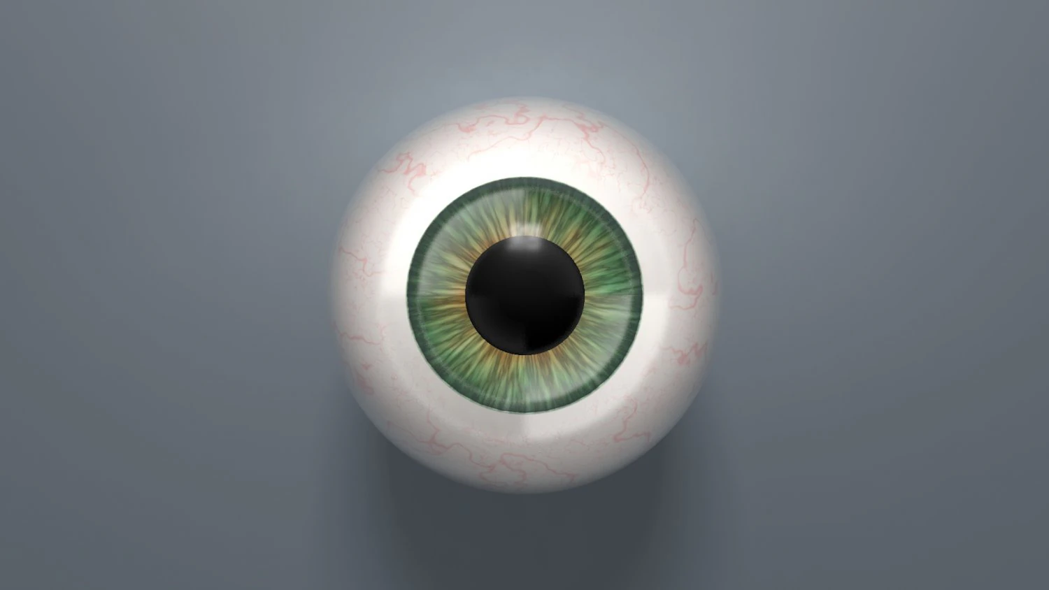 eyeball - green 3D Model .c4d .max .obj .3ds .fbx .stl .blend 