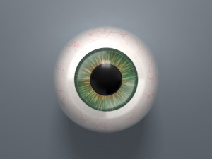 eyeball - green 3D Model