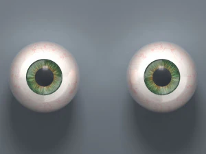 eyeball - green 3D Model