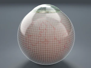 eyeball - green 3D Model