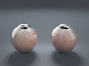 eyeball - grey Modello 3D