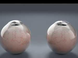 eyeball - grey Modello 3D