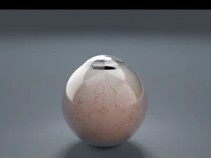 eyeball - grey 3D Model