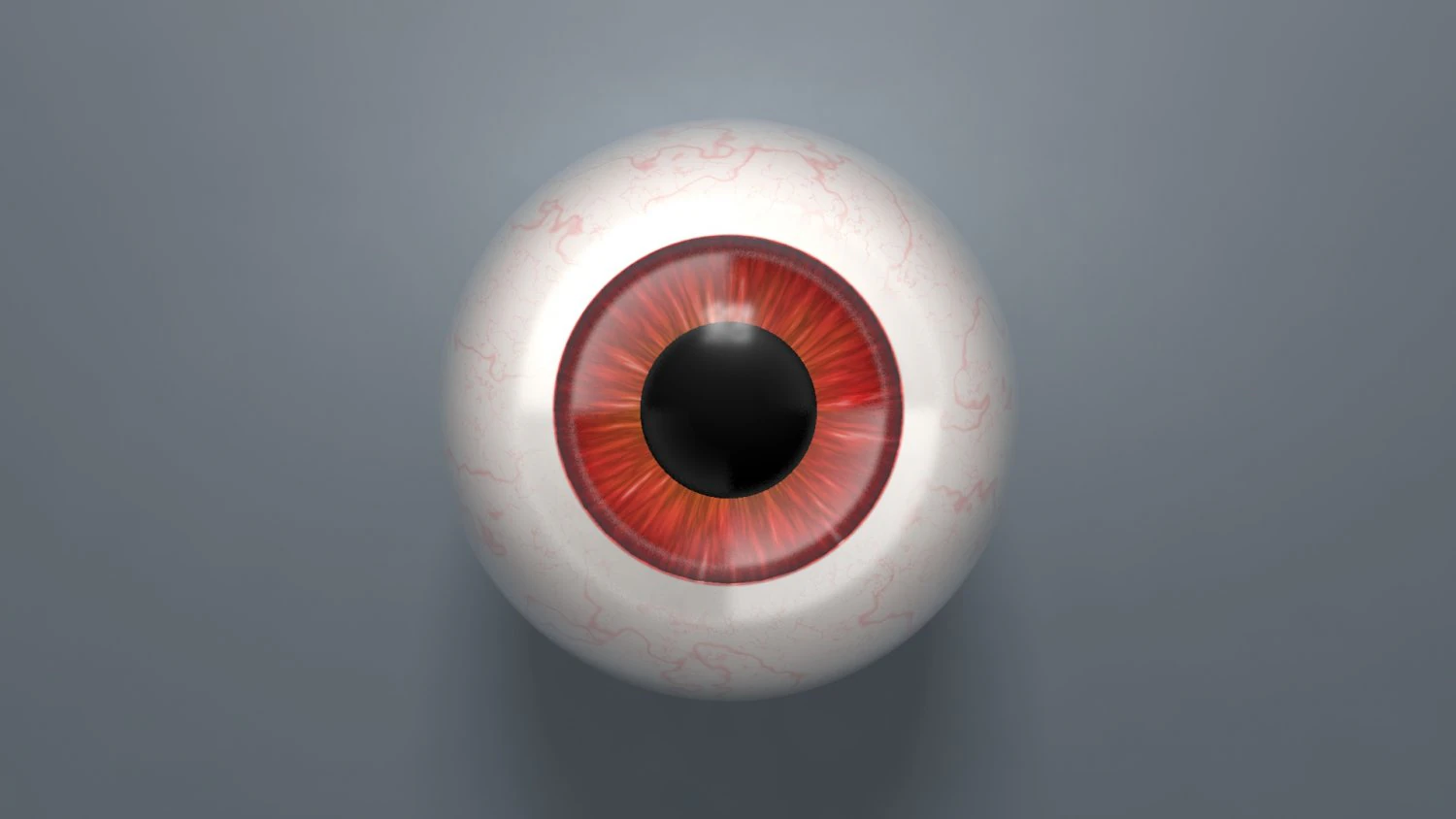 eyeball - red 3D Model .c4d .max .obj .3ds .fbx .stl .blend 