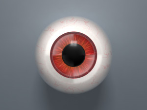 eyeball - red 3D Model