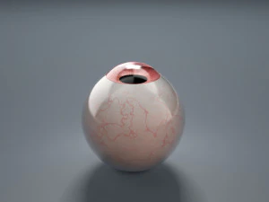 eyeball - red 3D Model